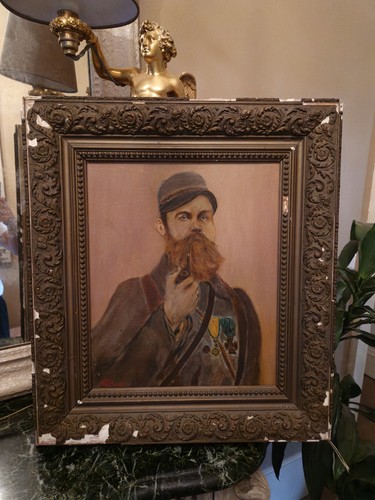 Tableau huile portrait - tableau,