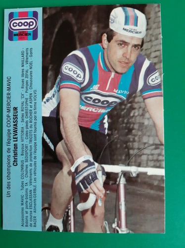 Cyclisme carte cycliste - carte,
