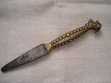 Couteau /Outil Ancien à Tête