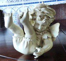 ANCIEN STATUETTE  BEBE ANGE