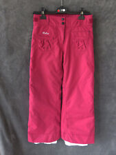 PANTALON DE SKI ROSE FUSHIA  ♥ WEDZE ♥ TAILLE 10 ANS TTBE +++ ☺