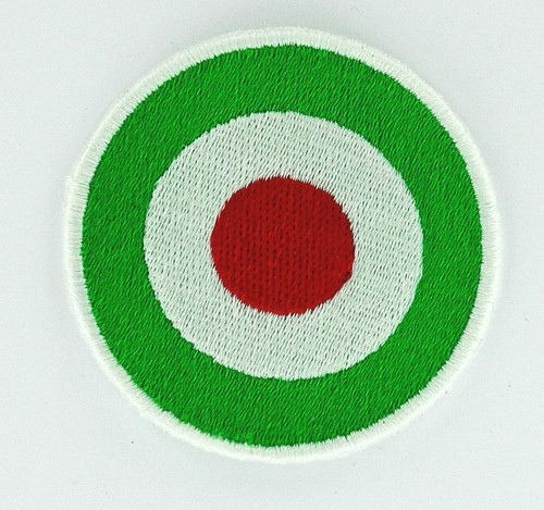 Patch écusson brodé drapeau - brodé,