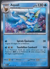 Carte Pokémon Aquali HOLO 022/131 PRE EV8.5 Evolutions Prismatiques FR NEUVE