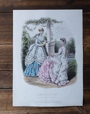 Grande gravure de mode