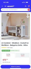 lit bébé avec matelas