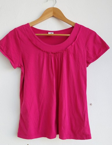 Tee shirt rose foncé - rose,