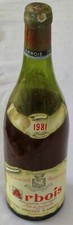 BOUTEILLE ANCIENNE DE VIN D'ARBOIS 1981