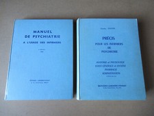 Livres MANUEL DE PSYCHIATRIE pour INFIRMIERES - VINATIER / LAMARRE-POINAT 1969