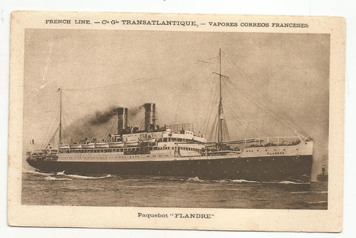 Carte postale paquebots le - /, -le
