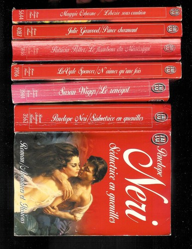 Lot six livres j ai - de,