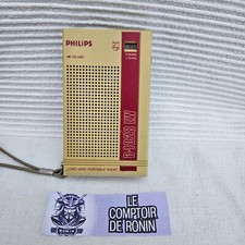 Poste Radio Portatif Philips D-1028 LW 1982  - En Etat de fonctionnement -