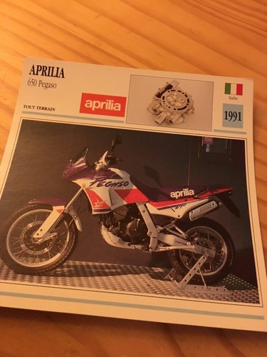 Aprilia 650 pegaso 1991 carte - aprilia,