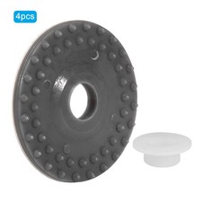 Knitting Machine Parts 4 Rubber Wheel 4 Ring For Silver Reed SK840 SK580 SK270