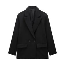Blazer Femme Élégant à Double Boutonnage
