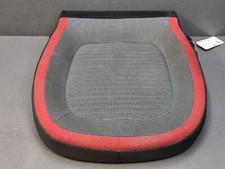 Housse assise siège avant gauche gris foncé/rouge - Renault Twingo III