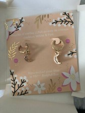 Boucles d'oreilles Lune