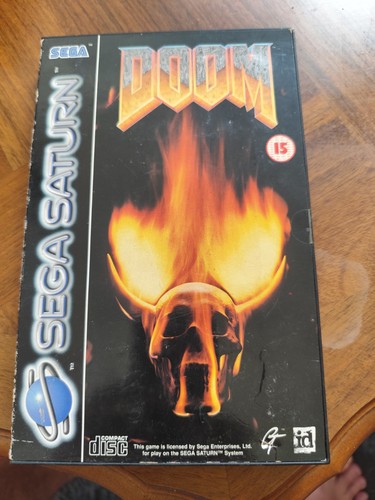 Sega saturn doom notice - saturn,