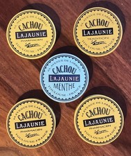 Lot 5 Boîtes Cachou Lajaunie