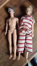 Lot 2 Barbie Ken Vintage 1963 et 1968 - en état