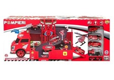 X Camion Pompier Porte-Auto Jouet Pour Enfants