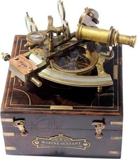 Ancien sextant nautique en