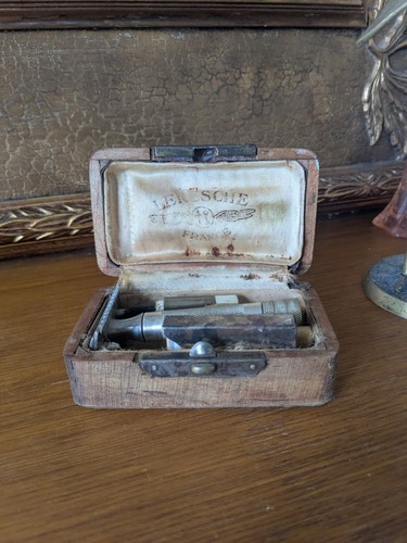 Ancien coffret rasoir de - ancien,