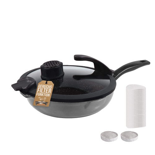 Sauteuse poêle bord haut - sauteuse, à