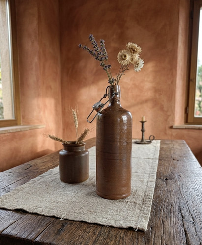 Ancienne bouteille grès - ancienne,