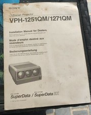 SONY VPH-1251 / 1271 QM