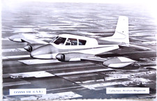 cpsm CESSNA 310 USA Collection Aviation Magazine