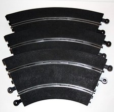 Scalextric PT87 3x rails virages relevés, TBE