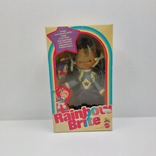 Vintage 1983 Mattel Poupée Rainbow Brite Doll Indigo made in Taiwan