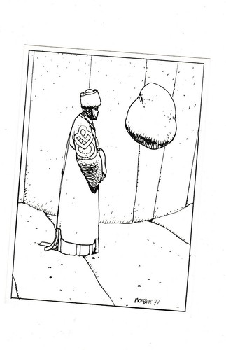 Moebius carte postale 750 - moebius,