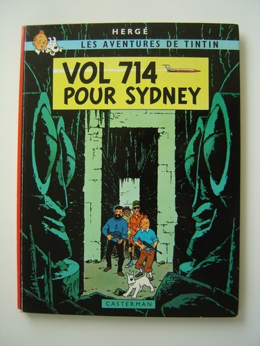 Tintin vol 714 pour - tintin, sydney