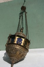 Lanterne cuivre ajouré - en,