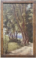 Expressionism Antique Trees
