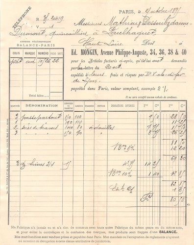 1895 mongin paris - mongin, a