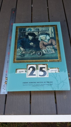 Ancien rare calendrier