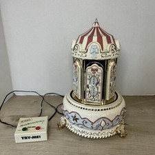 Vtg Mr Christmas Porcelain
