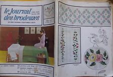 § album ancien LE JOURNAL DES BRODEUSES HS n° double 13/14 - 1969 - grand format