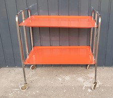 Desserte pliante à roulettes Vintage 70's