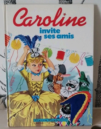 Livre enfant caroline invite - enfant,