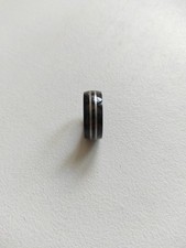 Anneau Bague Noire 2,5 Cm