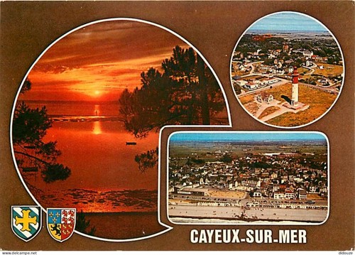 Carte postale cayeux - postale, 80