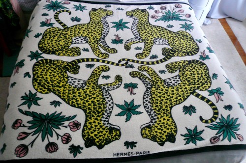 Hermes tapis plage double - de,
