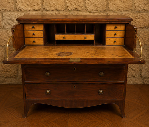 Commode secrétaire anglaise - commode-secrétaire,