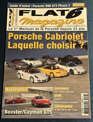 Flat magazine porsche 278 - 6,
