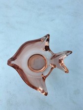 Ancien Cendrier En Verre