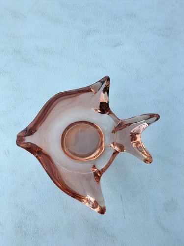 Ancien cendrier verre - ancien, en