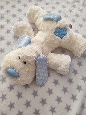 Doudou peluche chien bleu - doudou,